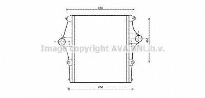 AVA QUALITY COOLING mn4064 -  Интеркулер
